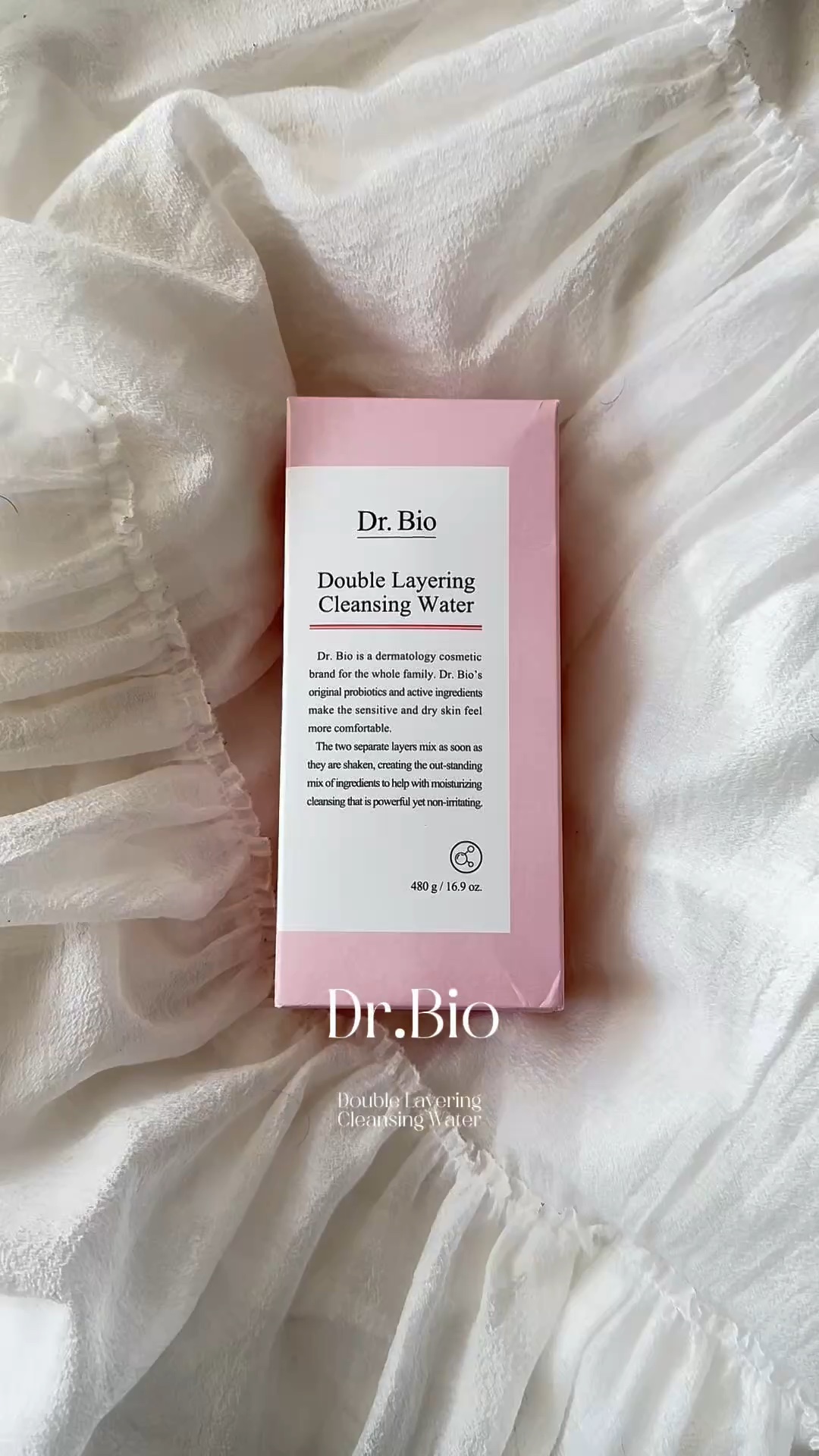 ダブルレイヤリングクレンジングウォーター/Dr.Bio/クレンジングウォーターの人気ショート動画