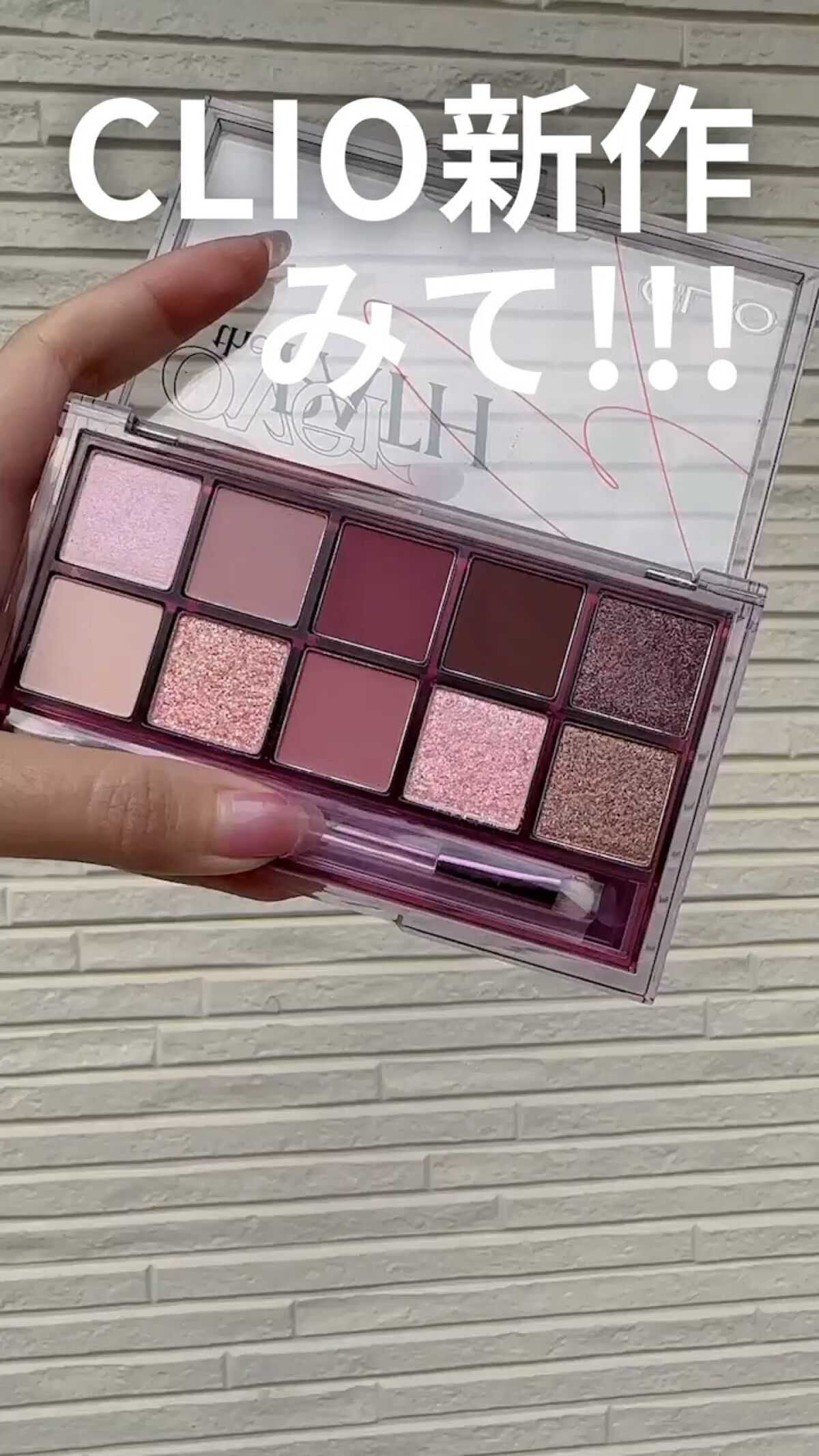 プロ アイ パレット/CLIO/アイシャドウパレットを使ったクチコミ（1枚目）