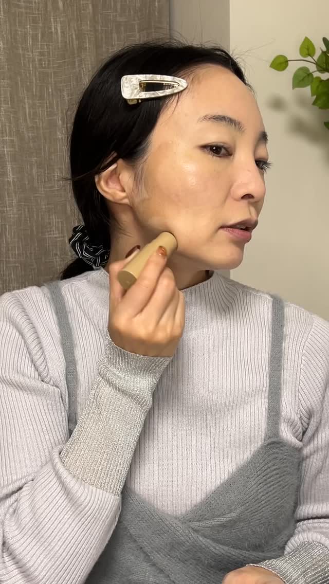 アイムマルチスティックブラッシャー 004 メロウピンク（ミルキーな白みピンク）/i’m meme/ジェル・クリームチークを使ったクチコミ（1枚目）