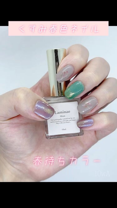 nail polish/Laminae/マニキュアの動画クチコミ2つ目