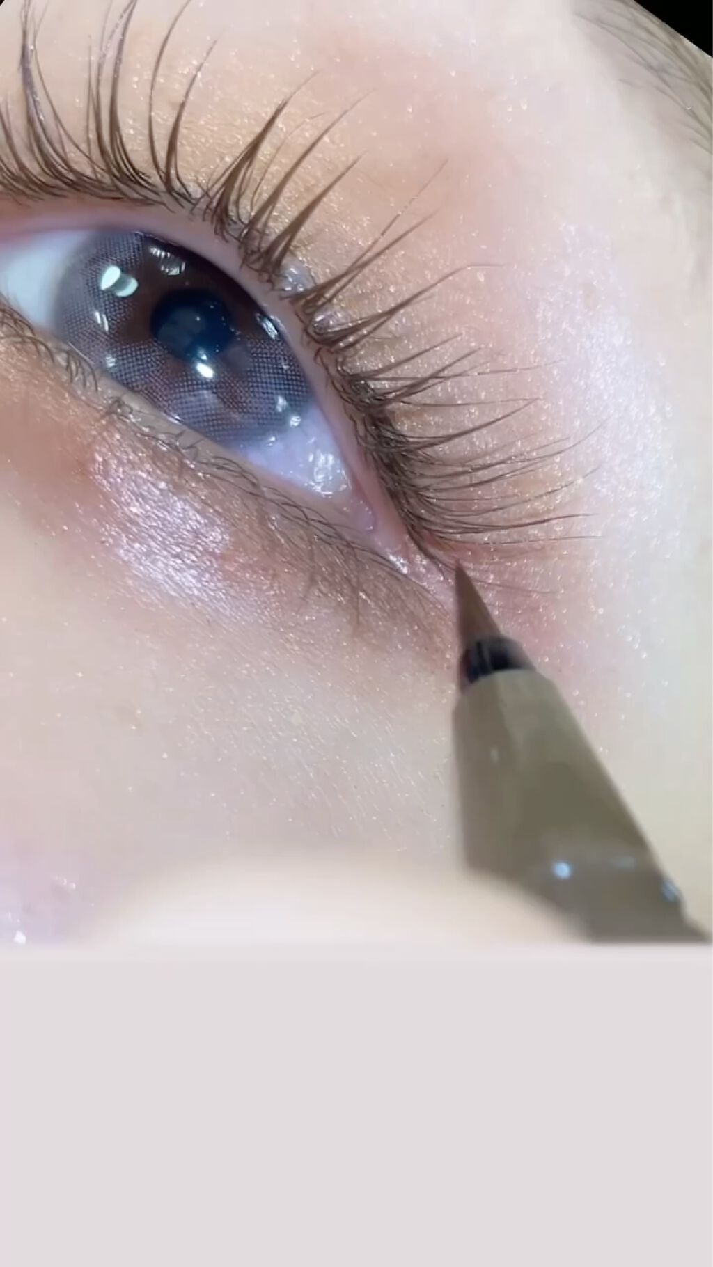 シルキーリキッドアイライナーWP/D-UP/リキッドアイライナーを使ったクチコミ（2枚目）