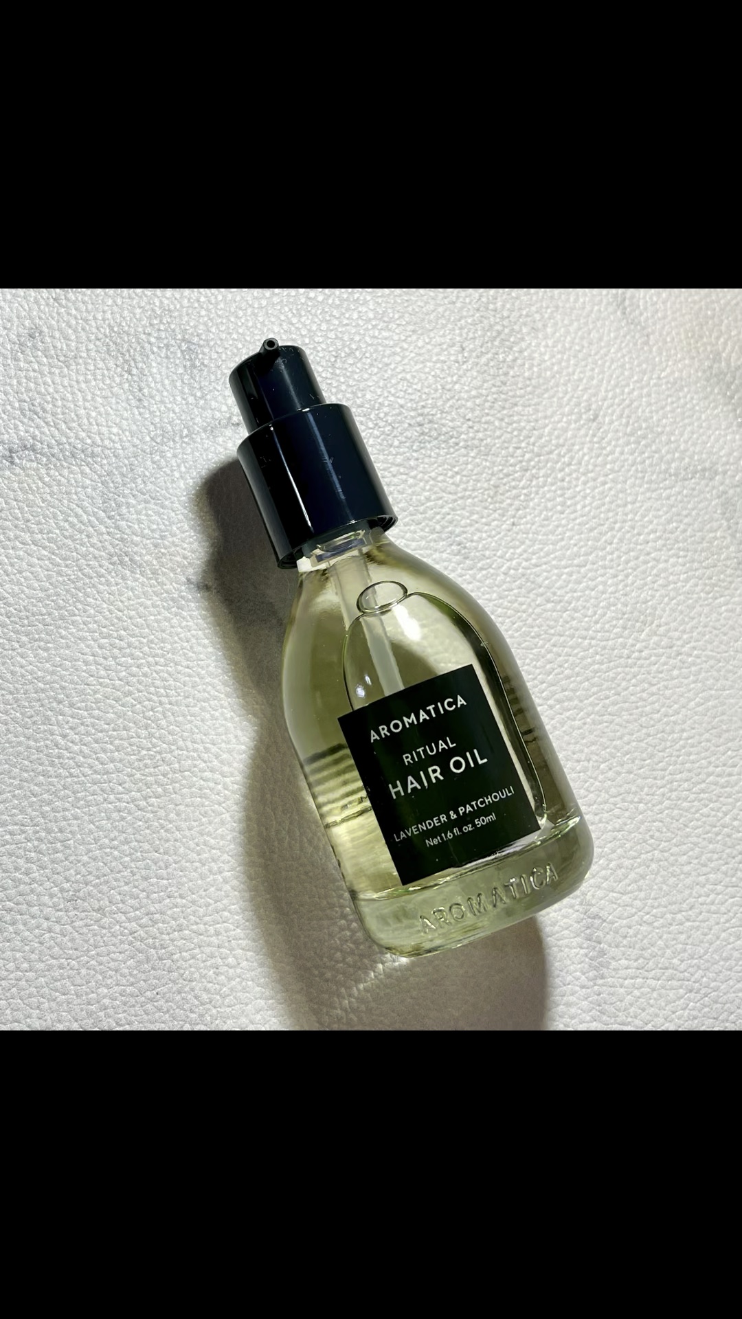 リチュアルヘアオイルラベンダー＆パチョリ/AROMATICA/ヘアオイルの動画クチコミ3つ目