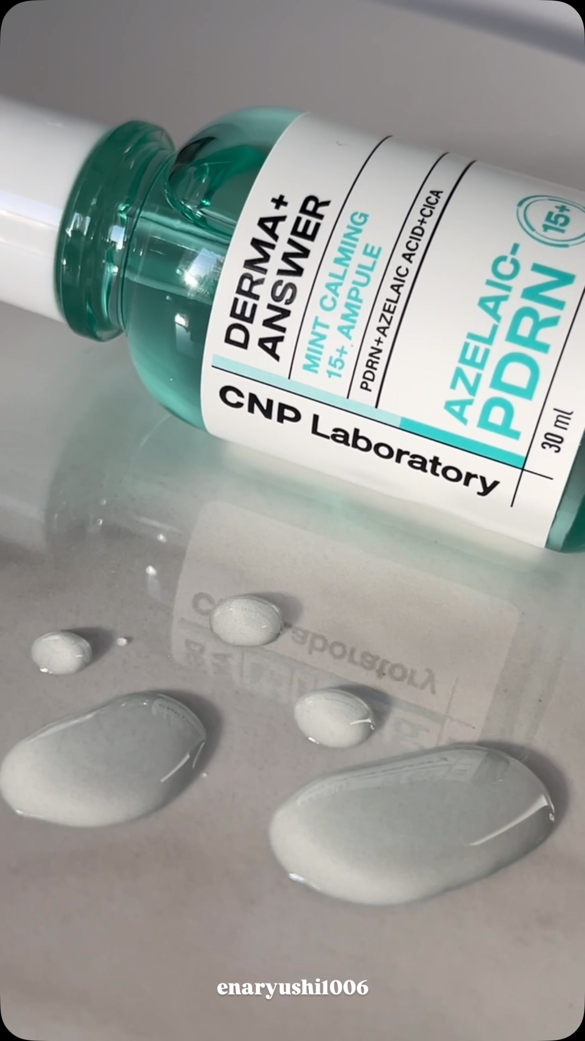 ダーマアンサーアゼライン酸ミントアンプル/CNP Laboratory/美容液の人気ショート動画