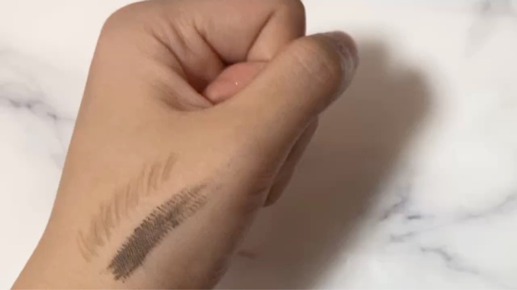 ブロウインク カラーティントデュオ/MAYBELLINE NEW YORK/眉ティントを使ったクチコミ（3枚目）