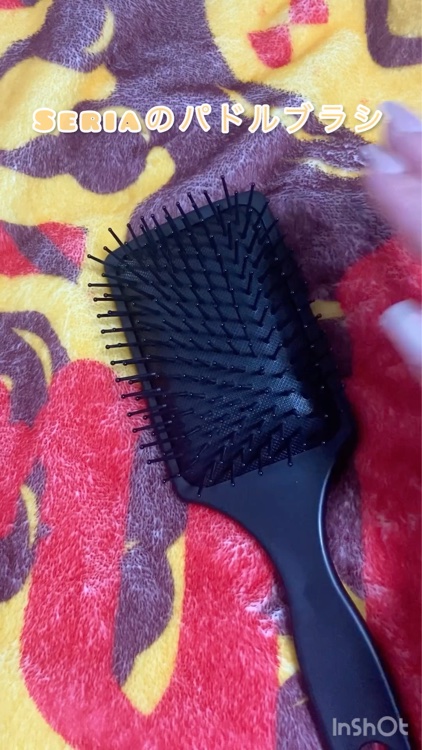 パドルブラシ/セリア/ヘアブラシの動画クチコミ1つ目