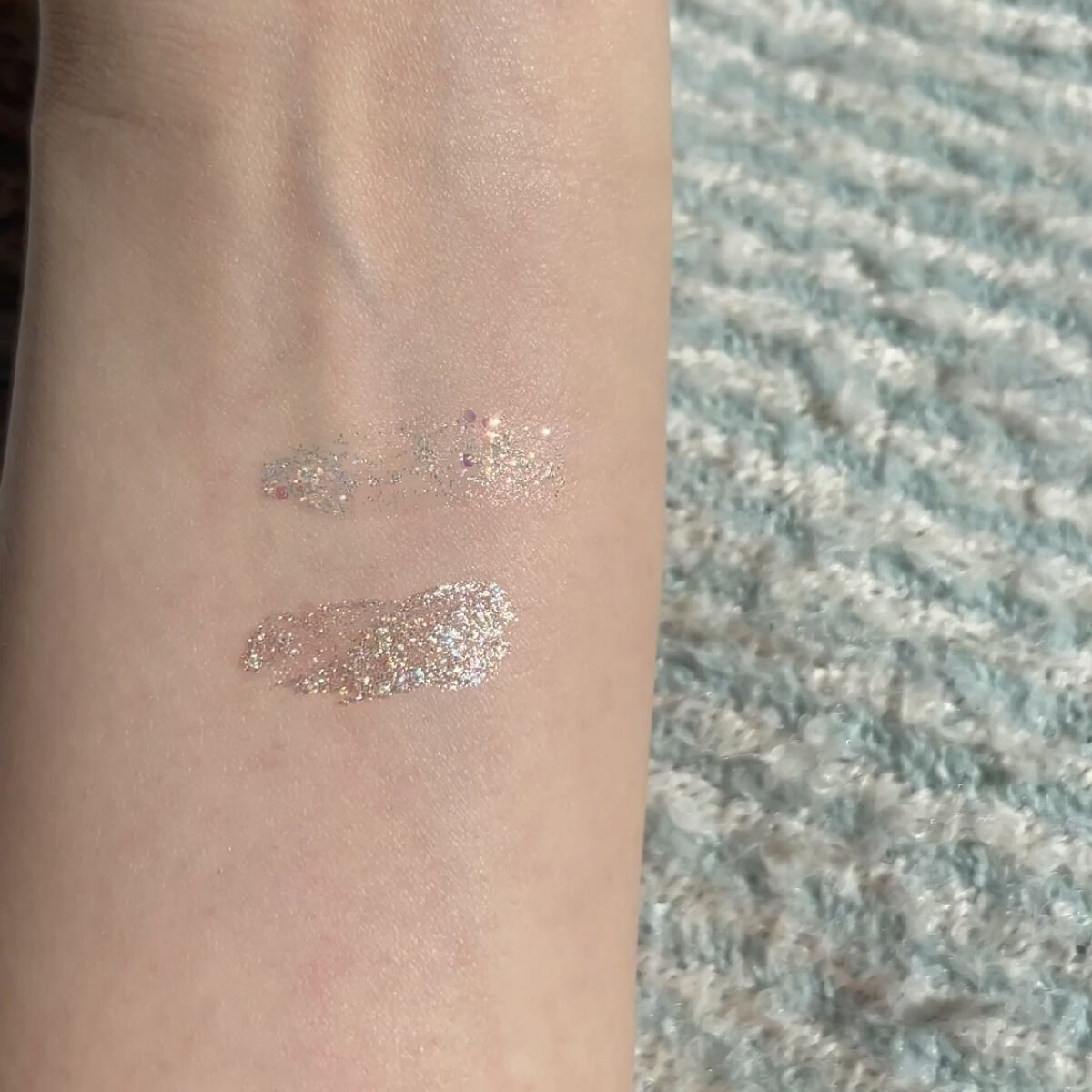 ライトキャッチャーリキッドグリッター/Flynn/グリッターを使ったクチコミ（3枚目）