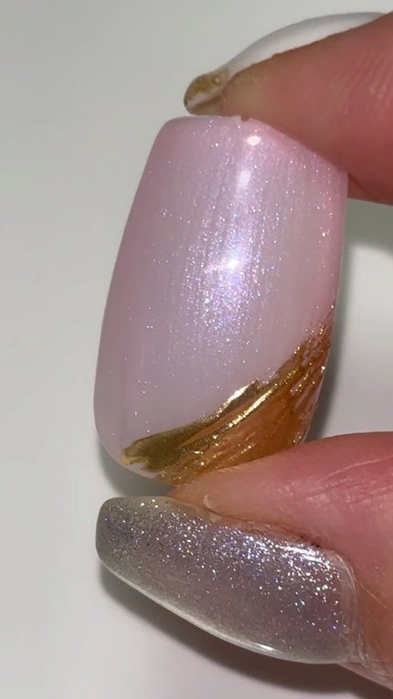 アイシングジェルネイル/セリア/ジェルネイルの人気ショート動画