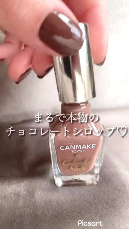 カラフルネイルズ/キャンメイク/マニキュアの人気ショート動画