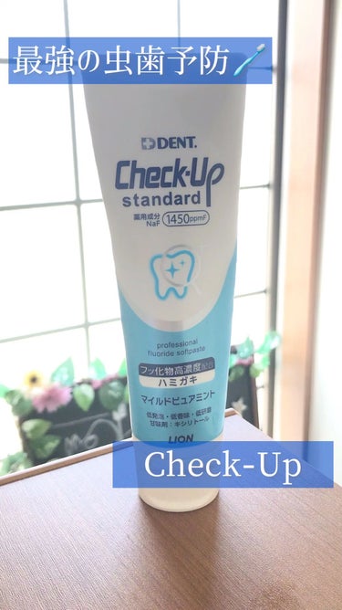 歯科用 DENT Check-up standard/ライオン/歯磨き粉の動画クチコミ2つ目