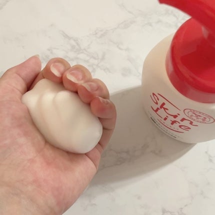 薬用泡のふんわり洗顔/スキンライフ/泡洗顔を使ったクチコミ(4枚目)