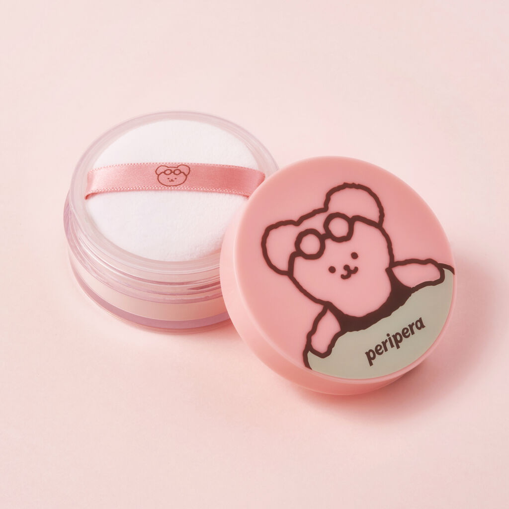 【ペリペラ×TETEUM】オイル キャプチャー クーリング パウダー/PERIPERA/ルースパウダーを使ったクチコミ（1枚目）