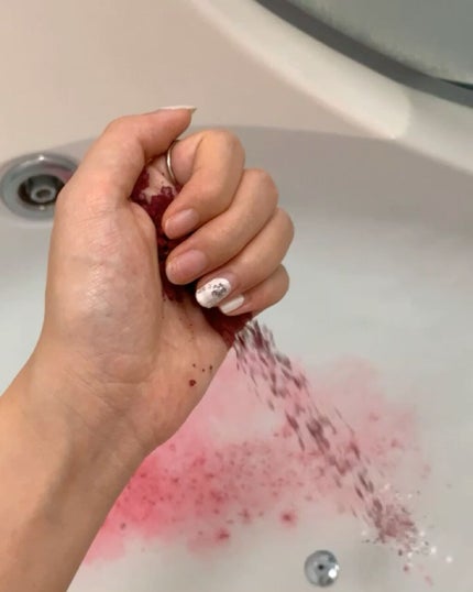 クナイプ バスソルト マロウの香り/クナイプ/入浴剤を使ったクチコミ(3枚目)