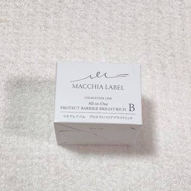プロテクトバリアブライトリッチ/Macchia Label/オールインワン化粧品を使ったクチコミ（2枚目）