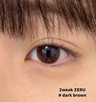 2week ZERU Natural/ZERU/２週間（２WEEKS）カラコンの動画クチコミ3つ目