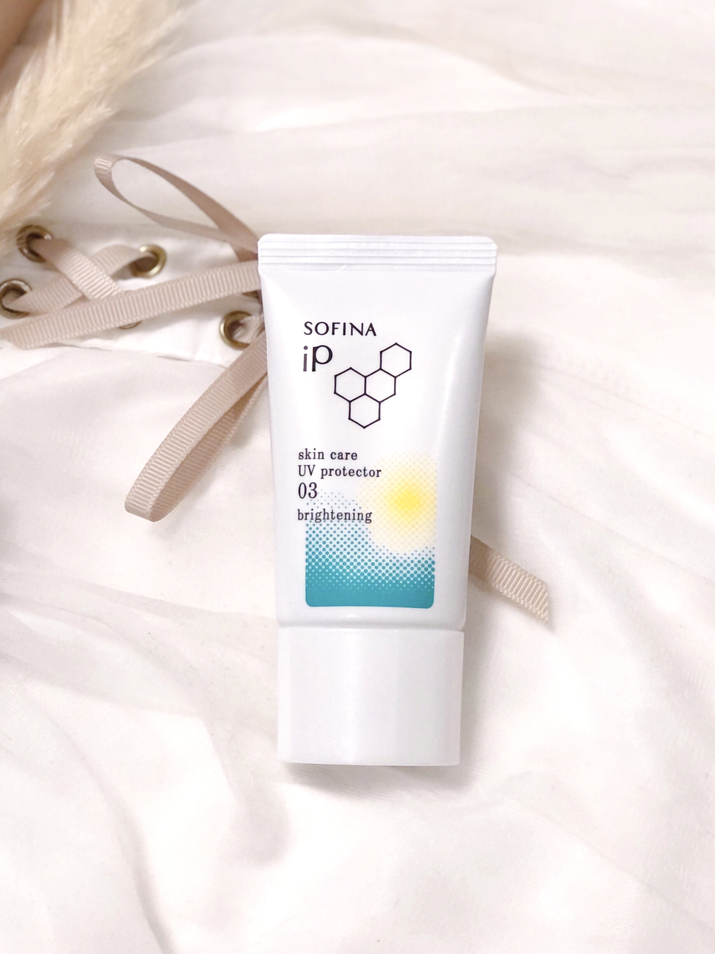 ソフィーナ iP スキンケアUV 03 シミができやすい肌環境 SPF50+PA++++/SOFINA iP/日焼け止めクリームを使ったクチコミ（1枚目）