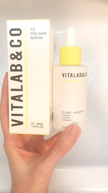 ビタラボ CEピールスキンセラム/VITALAB＆CO/美容液の動画クチコミ2つ目