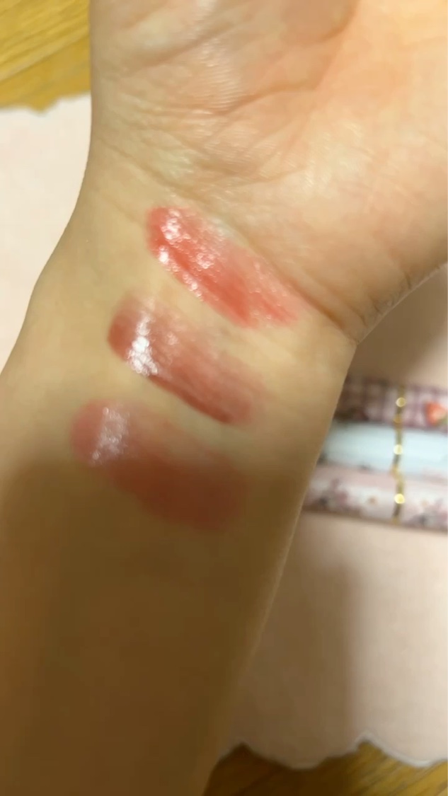 m♡petit リップティント/しまむら/リップティントを使ったクチコミ（3枚目）