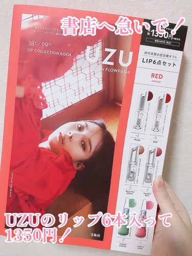 38°c/99°F   LIP COLLECTION BOOK RED edition/宝島社/雑誌を使ったクチコミ（1枚目）