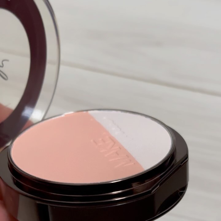 GLOW-C VOLUME CONTOUR/MAKEHEAL/パウダーチークを使ったクチコミ（3枚目）