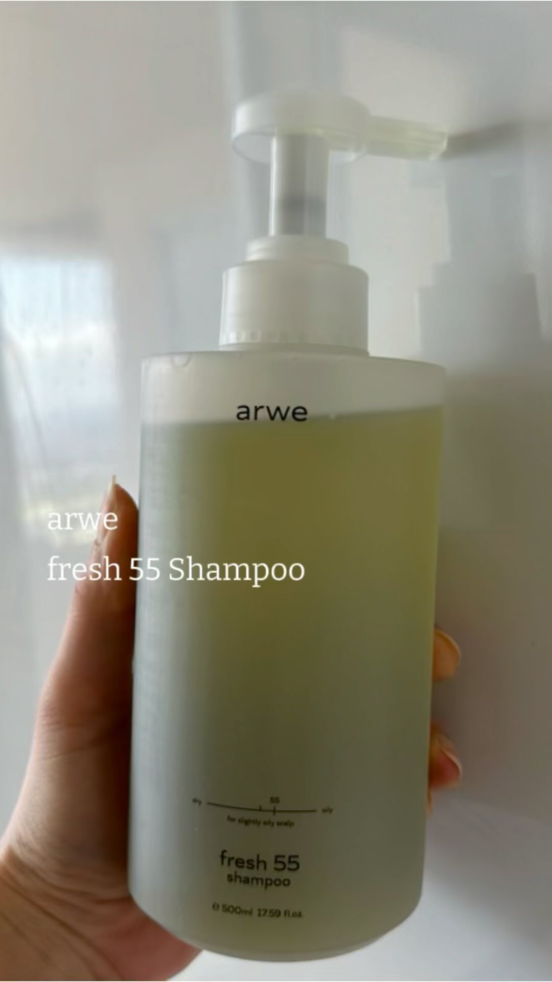 fresh 55 shampoo/arwe/市販シャンプーを使ったクチコミ（1枚目）