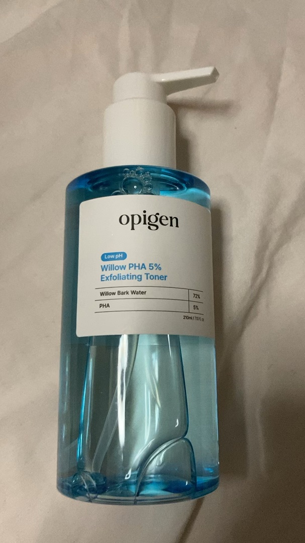 ウィロウPHA5%角質ケアトナー/opigen/化粧水の動画クチコミ4つ目