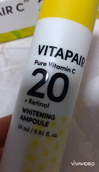 ビタペアC生ビタミンC20無水美容液/ネイチャーリパブリック/美容液を使ったクチコミ（1枚目）