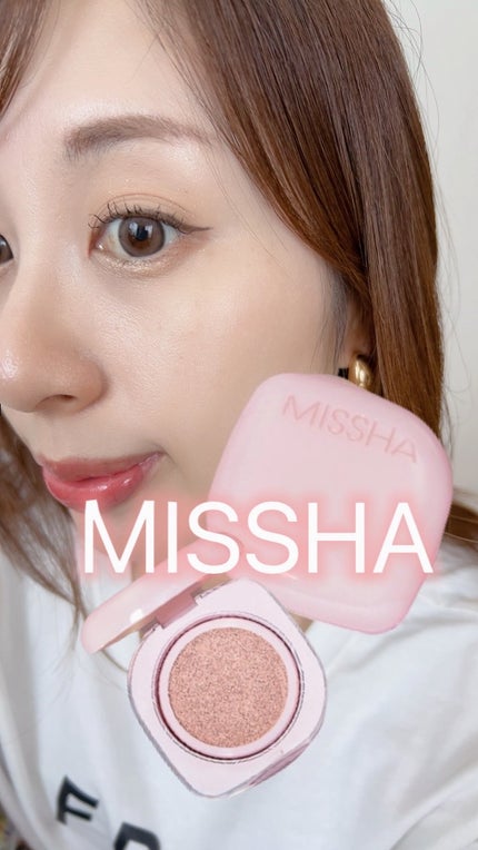 ミシャ グロウ クッション ファンデーション(ルミナスカバー)/MISSHA/クッションファンデーションの人気ショート動画