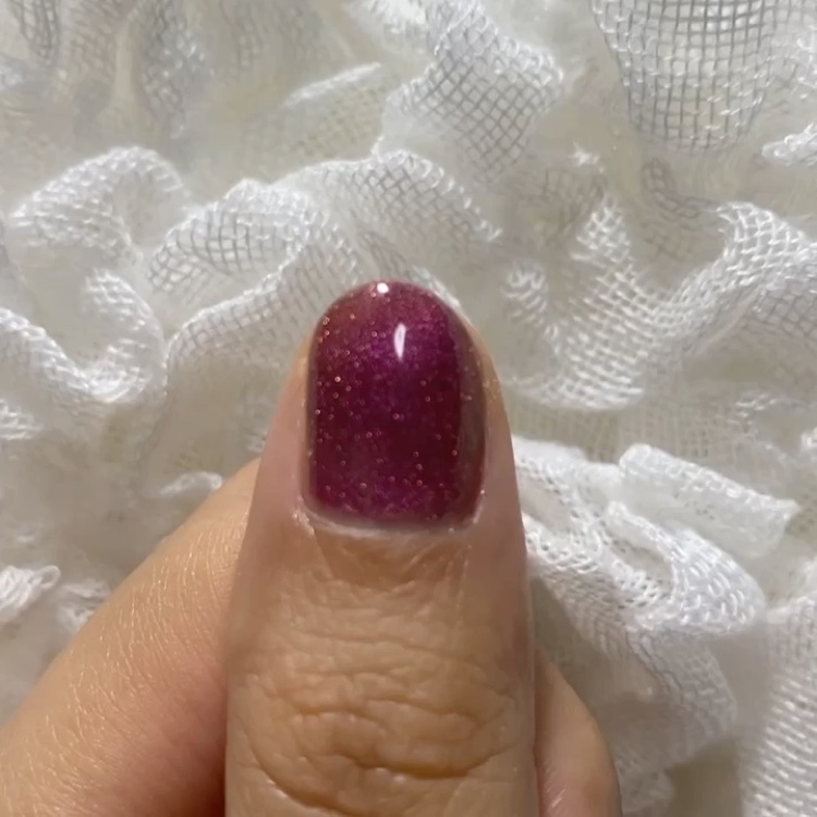 アニマルマグネットジェル/ネイル工房/ジェルネイルを使ったクチコミ（3枚目）