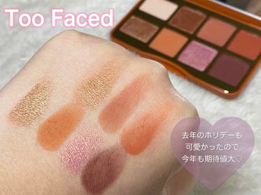 ソルテッド キャラメル ミニ アイシャドウ パレット/Too Faced/パウダーアイシャドウの動画クチコミ1つ目