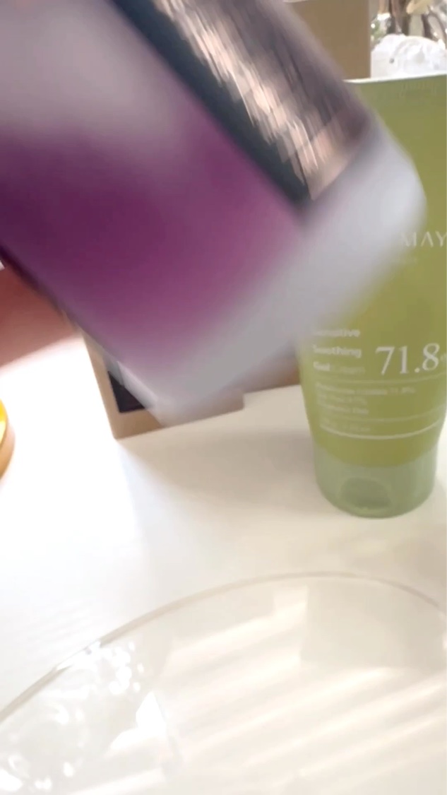 Sensitive Soothing Gel Cream/MARY&MAY/フェイスクリームを使ったクチコミ（3枚目）