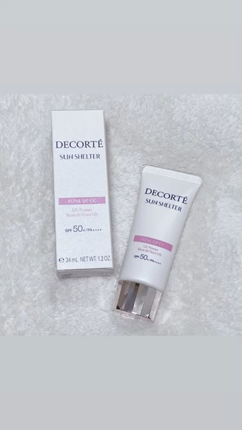 サンシェルター トーンアップCC/DECORTÉ/CCクリームを使ったクチコミ（1枚目）