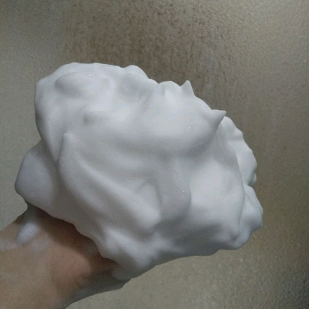 WRクレンジング洗顔 N/なめらか本舗/洗顔フォームを使ったクチコミ（3枚目）