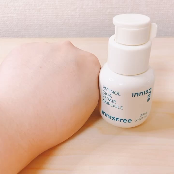 レチノール　シカ　リペア　セラム/innisfree/美容液を使ったクチコミ（3枚目）