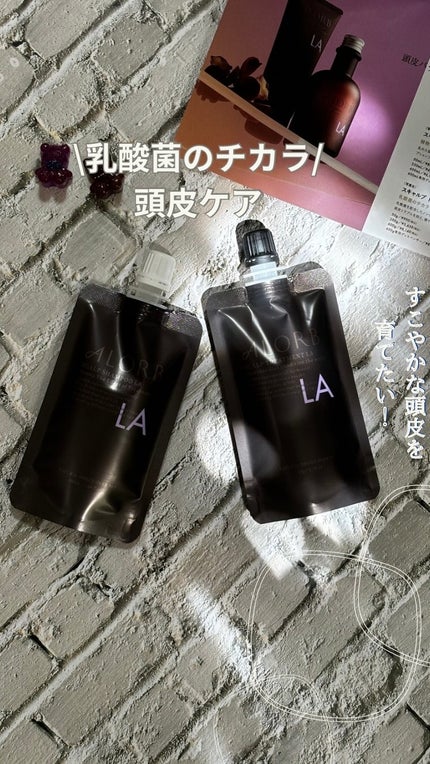 試してみた】ALORB スキャルプシャンプーLA/トリートメントLAの 試してみた】ALORB スキャルプシャンプーLA/トリートメントLAの