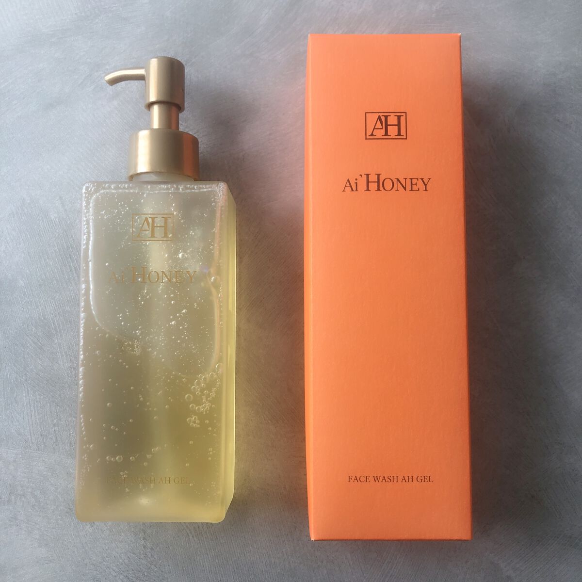 はちみつスキンケア FACE WASH AH GEL/AI HONEY /洗顔フォームを使ったクチコミ（1枚目）