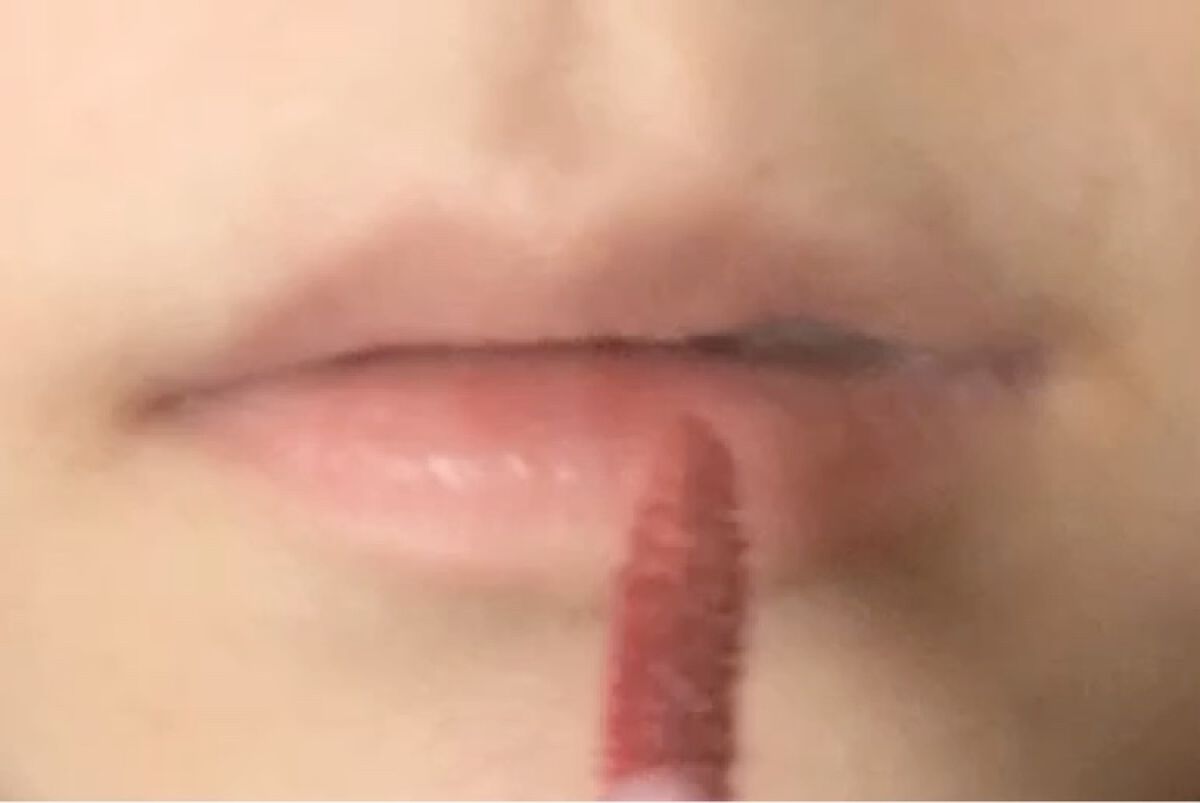 センシュアルフィックスティント 06 ピンクバター/Ririmew/リップティントを使ったクチコミ（3枚目）