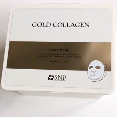 ゴールド コラーゲンアンプルマスク/SNP/シートマスク・パックを使ったクチコミ（1枚目）