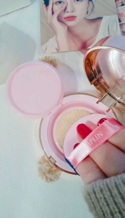 ピンクティーツリーカバークッション/APLIN/クッションファンデーションの人気ショート動画