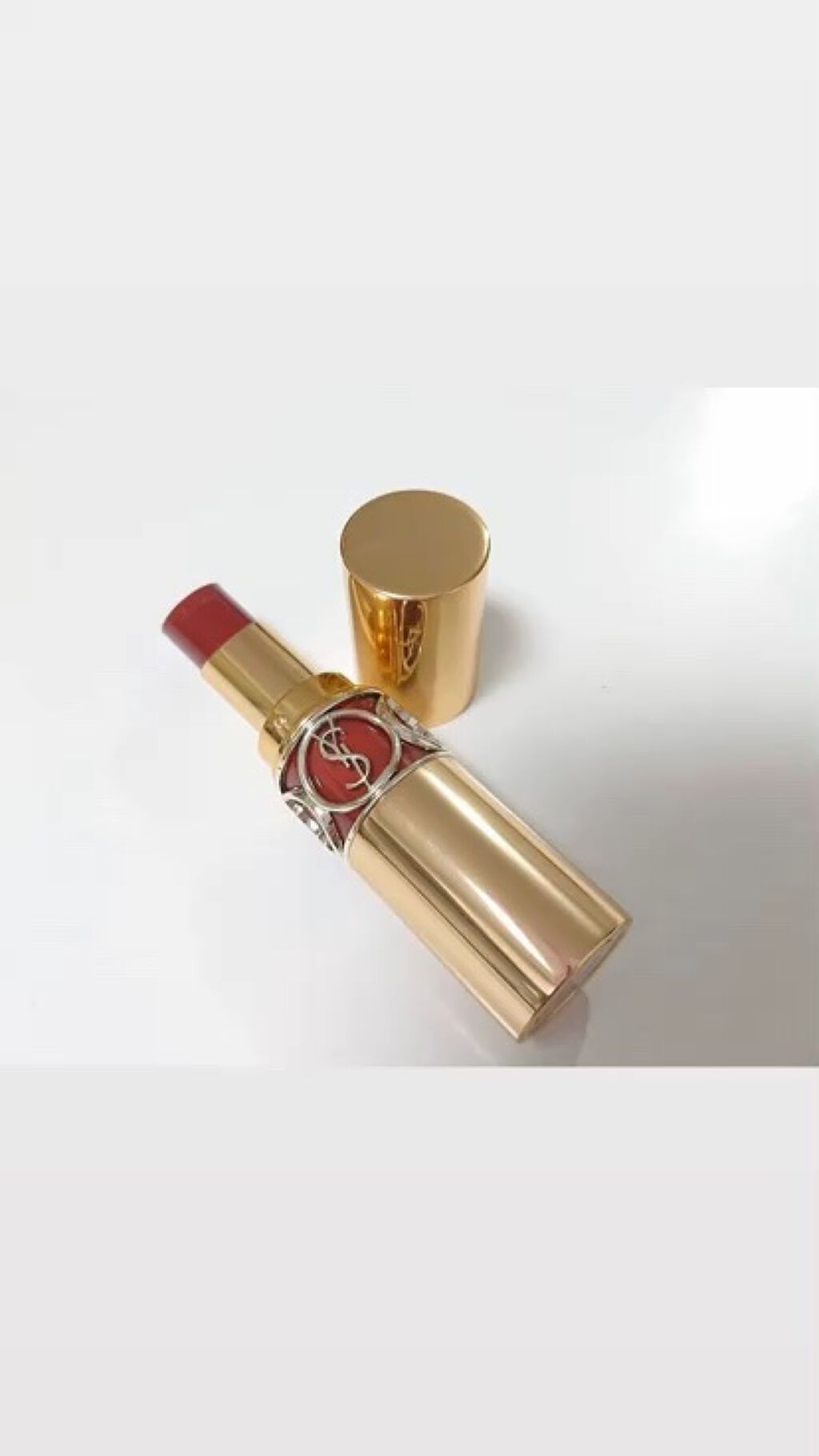 ルージュ ヴォリュプテ シャイン/YVES SAINT LAURENT BEAUTE/口紅を使ったクチコミ（1枚目）