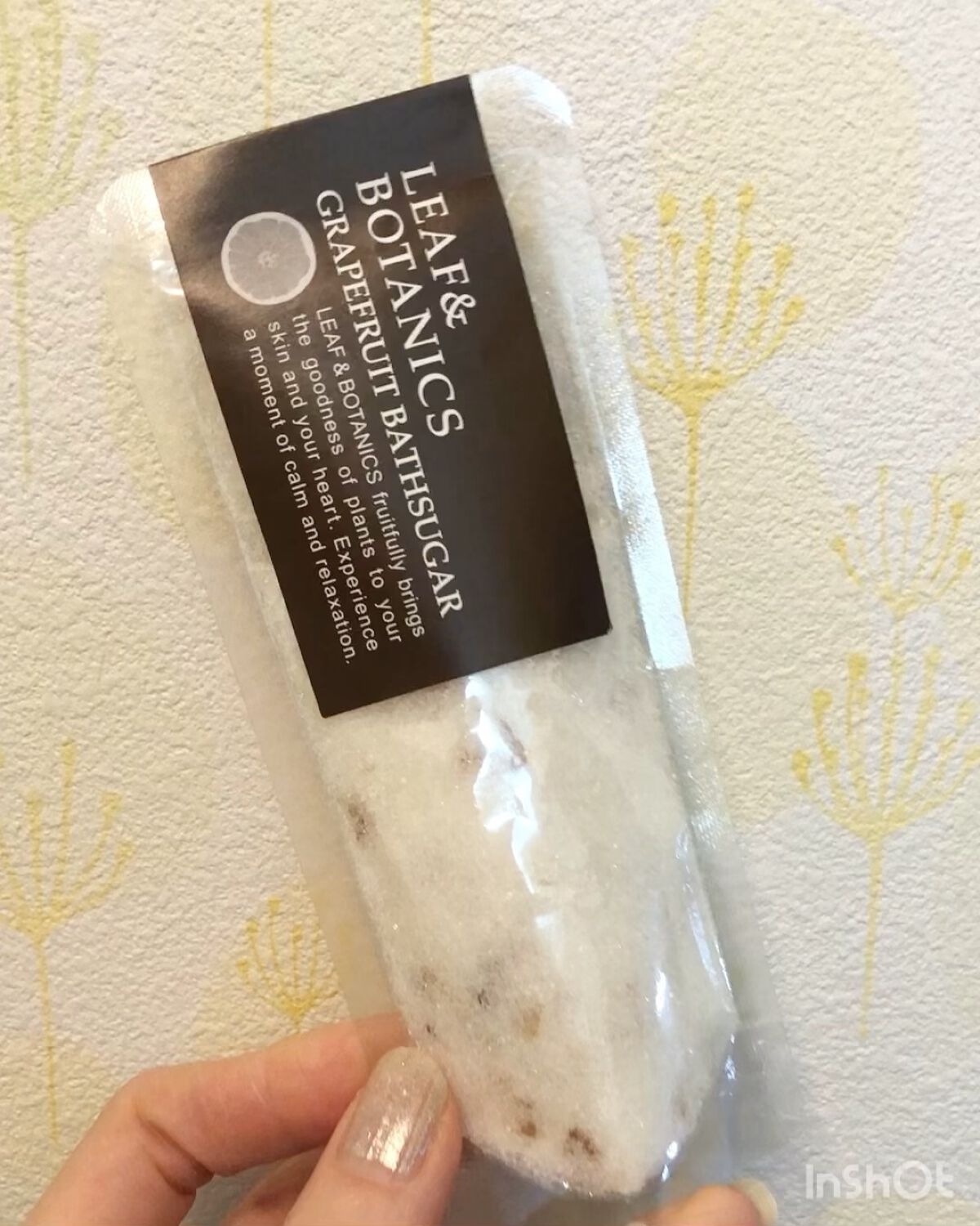 バスシュガー グレープフルーツ/LEAF＆BOTANICS /保湿系入浴剤の動画クチコミ1つ目