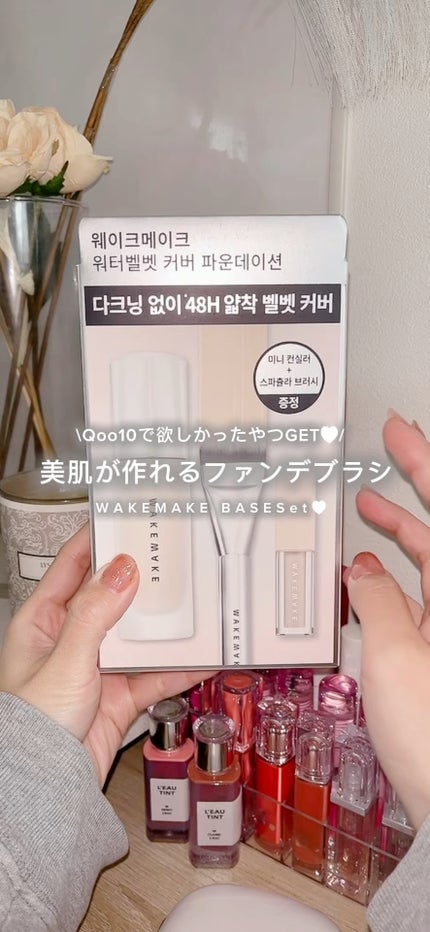 Spatula Wide Foundation Brush/wakemake/メイクブラシの人気ショート動画