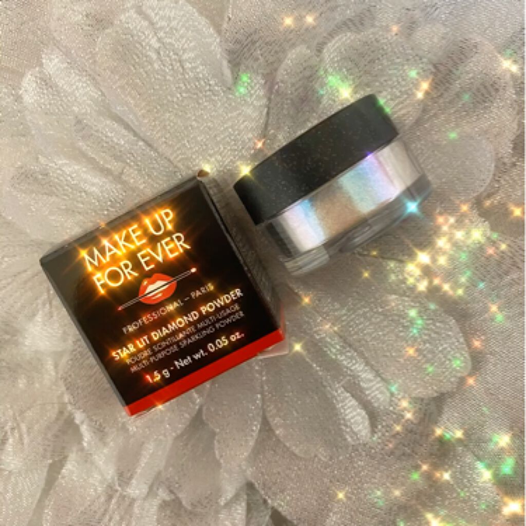 スターリットダイアモンドパウダー/MAKE UP FOR EVER/単色アイシャドウを使ったクチコミ（3枚目）