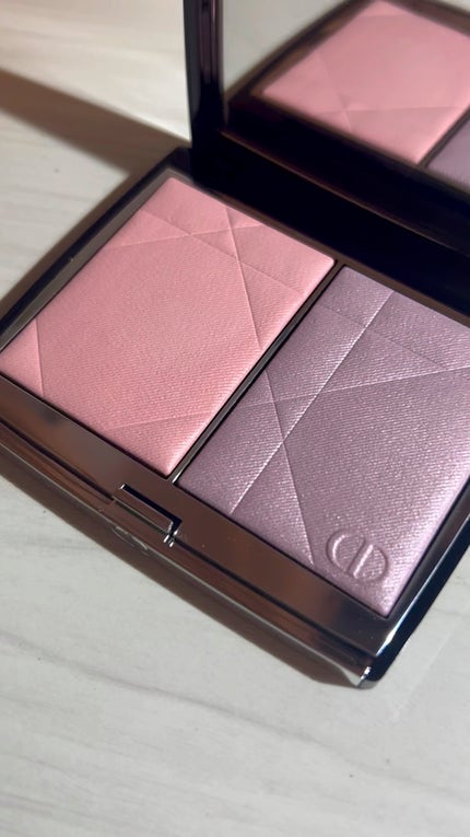 ディオールスキン ルージュ ブラッシュ カラー&グロウ/Dior/パウダーチークの人気ショート動画