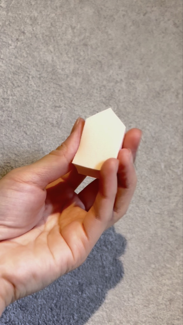 バリュースポンジN ハウス型タイプS 30P/ロージーローザ/パフ・スポンジを使ったクチコミ（3枚目）