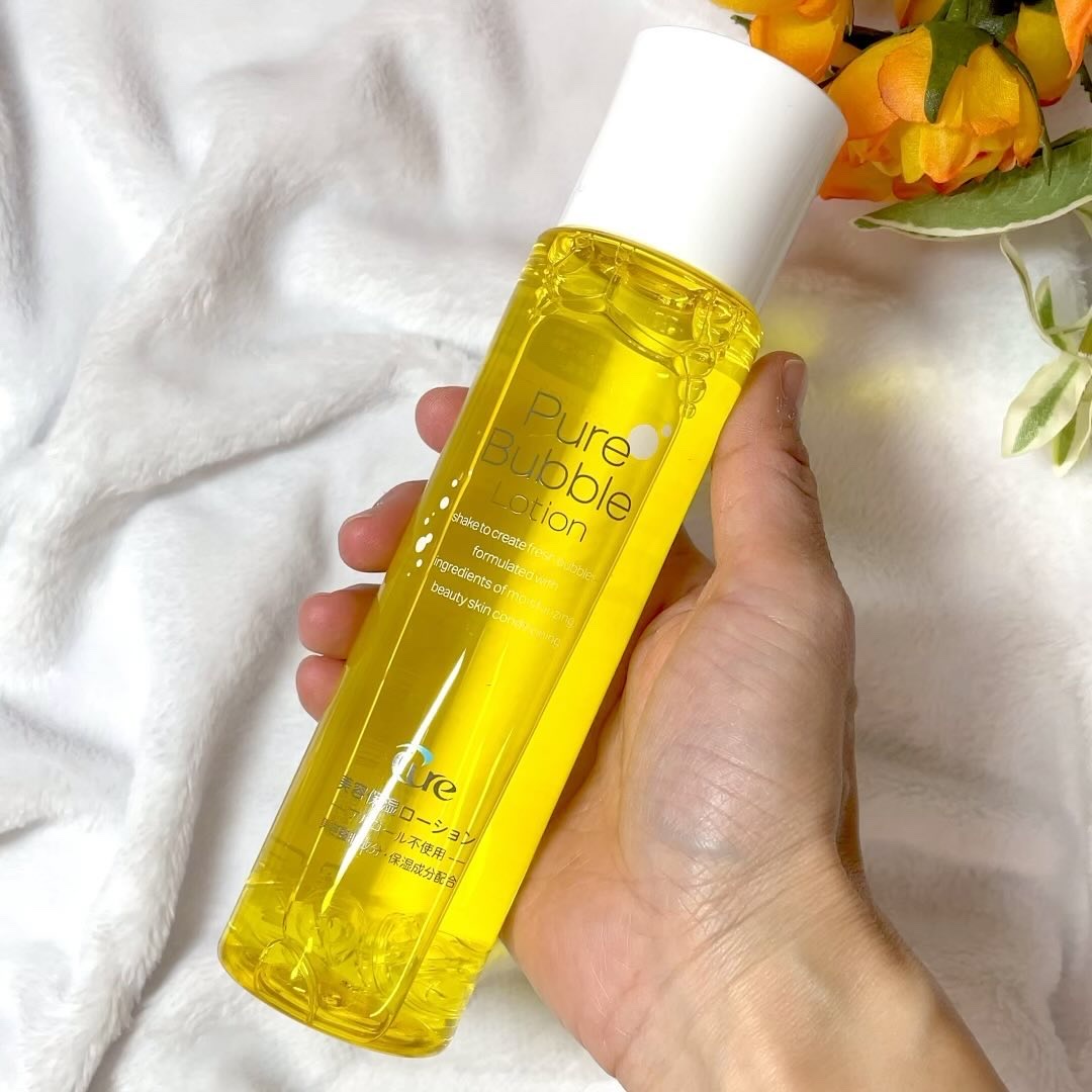 ピュアバブルローション/Cure/化粧水を使ったクチコミ（3枚目）