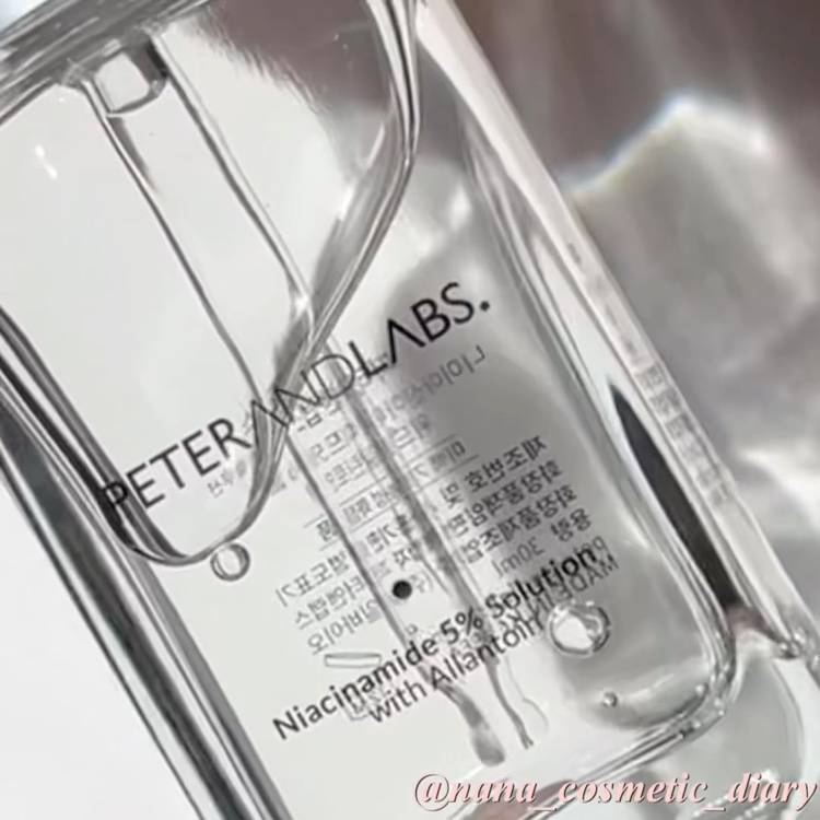 ナイアシンアミド5%ソリューションウィズアラント美容液/PETERANDLABS/美容液を使ったクチコミ（3枚目）