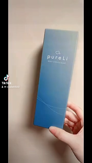 pureLiボディスクラブ＆ボディソープ　マンダリンウッドの香り/pureLi/ボディスクラブの動画クチコミ2つ目