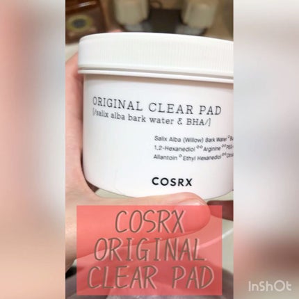 ワンステップオリジナルクリアパッド/COSRX/トナーパッドの人気ショート動画