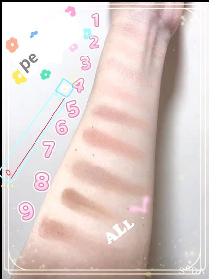 オールテイクムードテクニックパレット/PERIPERA/アイシャドウパレットを使ったクチコミ(3枚目)