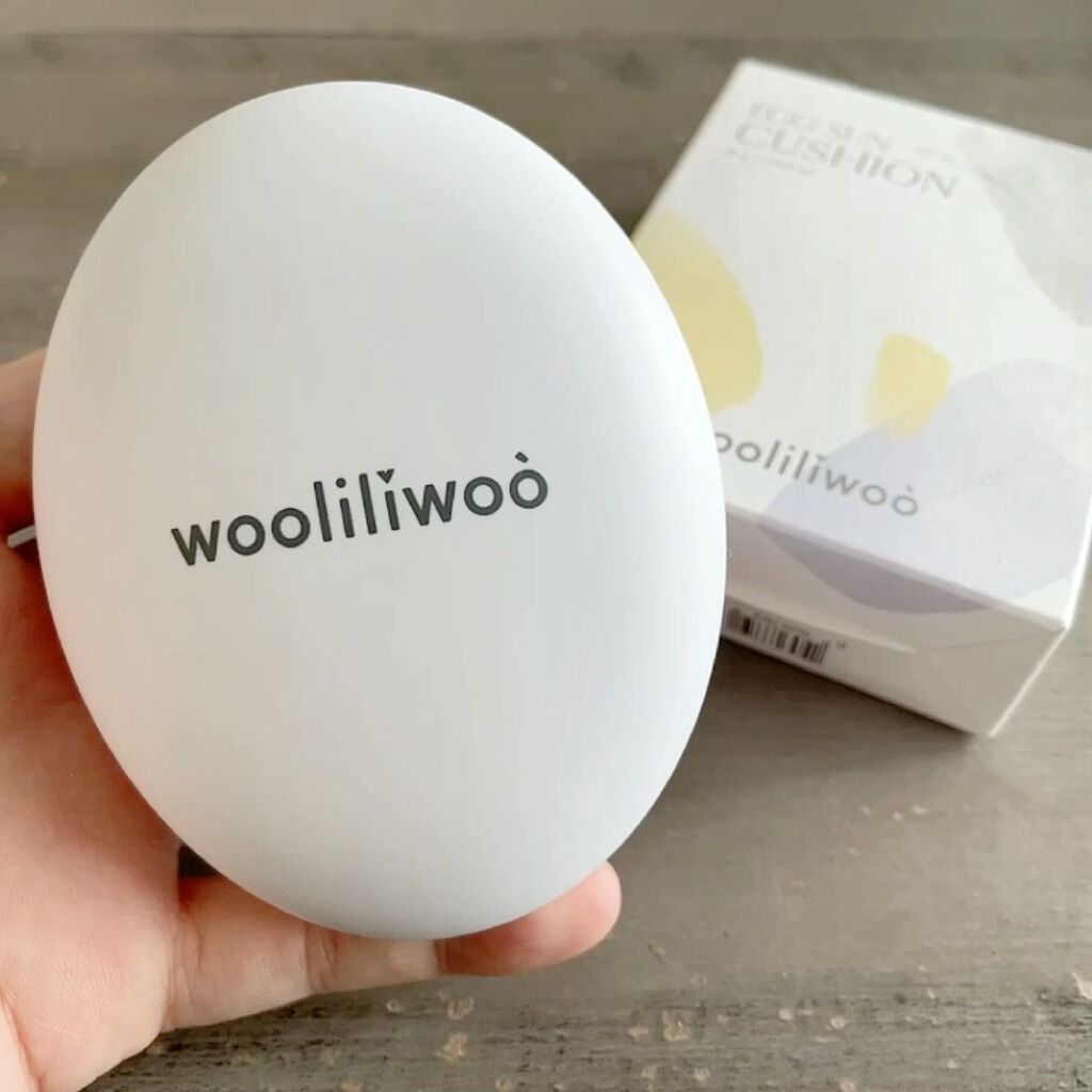 エッグサンクッション/wooliliwoo/日焼け止めローションを使ったクチコミ（1枚目）
